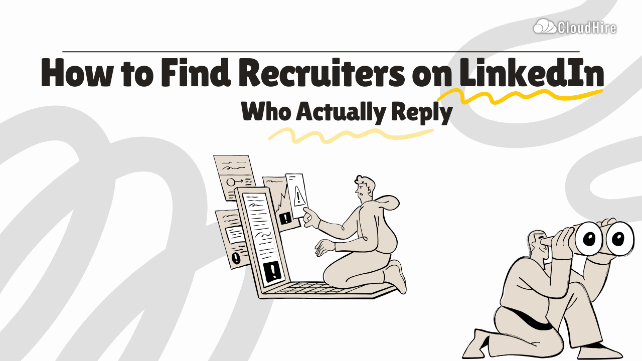 how to find recruiters on linkedin