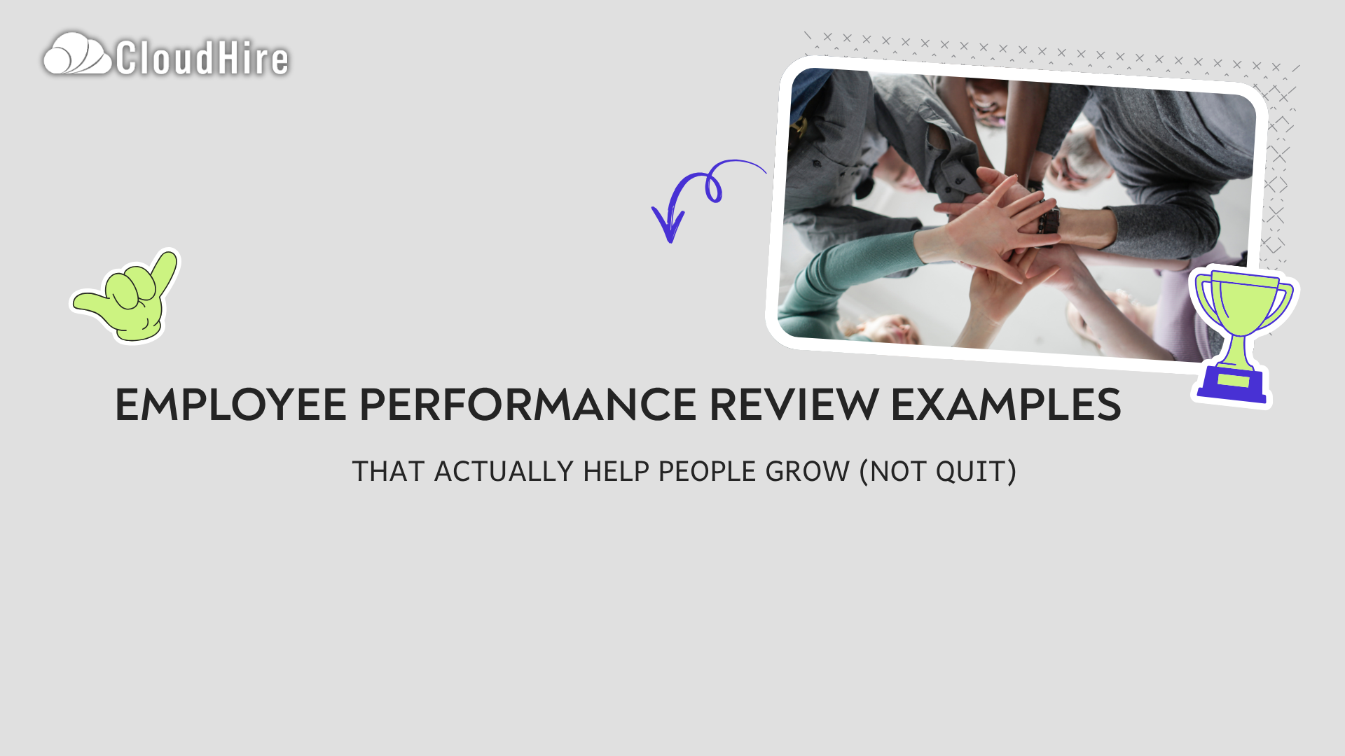 employee performance review examples​