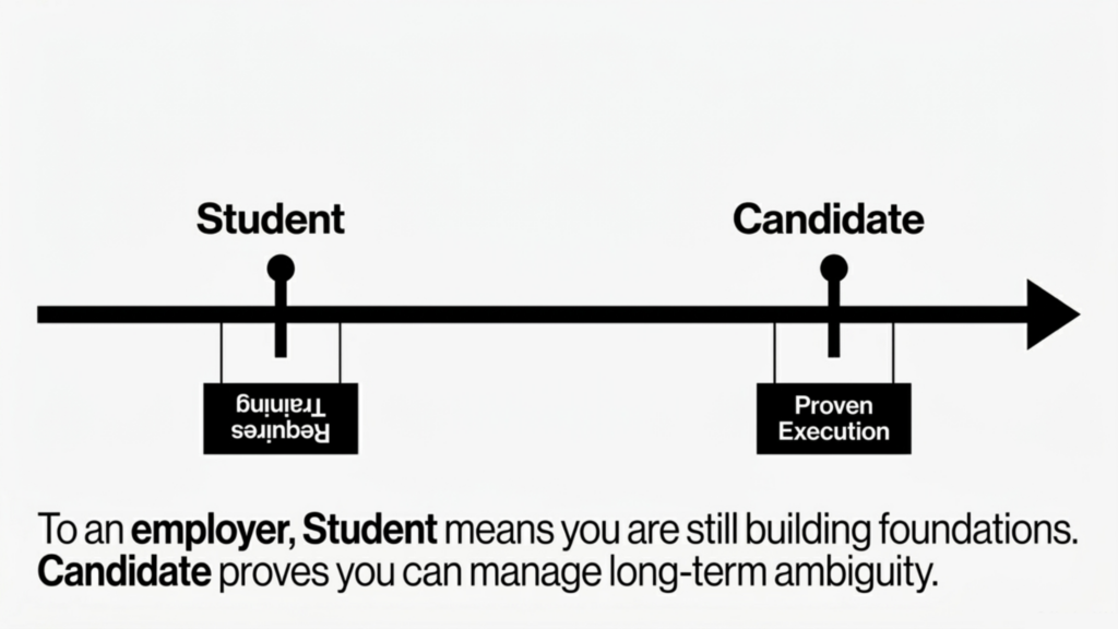 PhD Candidate vs Student