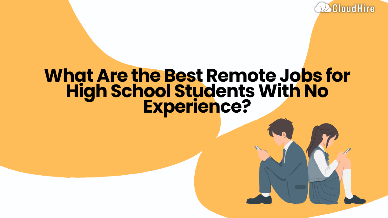 remote jobs for high school students