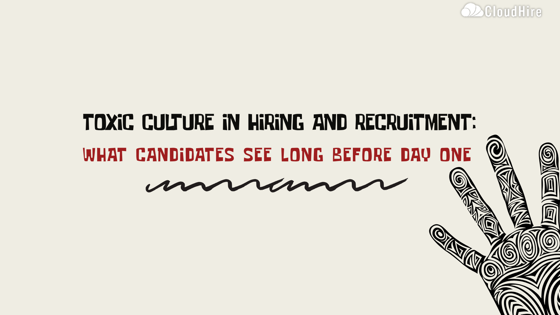 Toxic Culture in Hiring backend