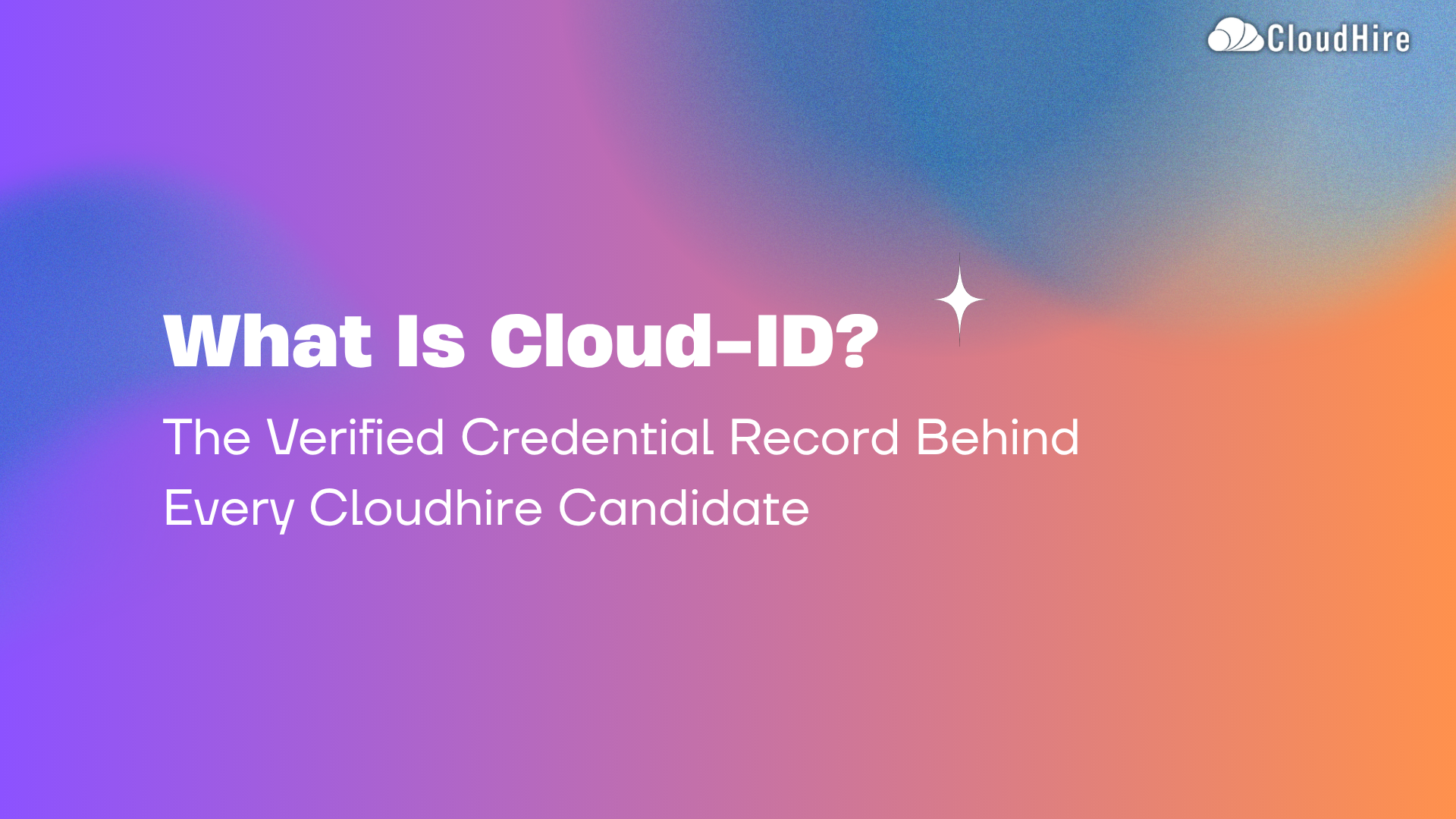 What Is Cloud-ID