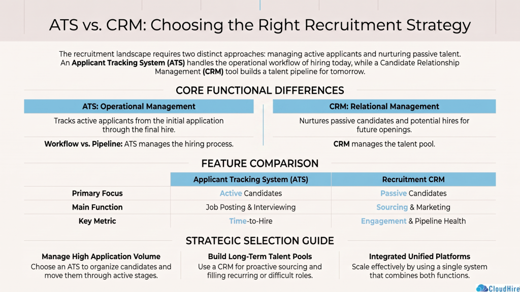 ATS vs CRM