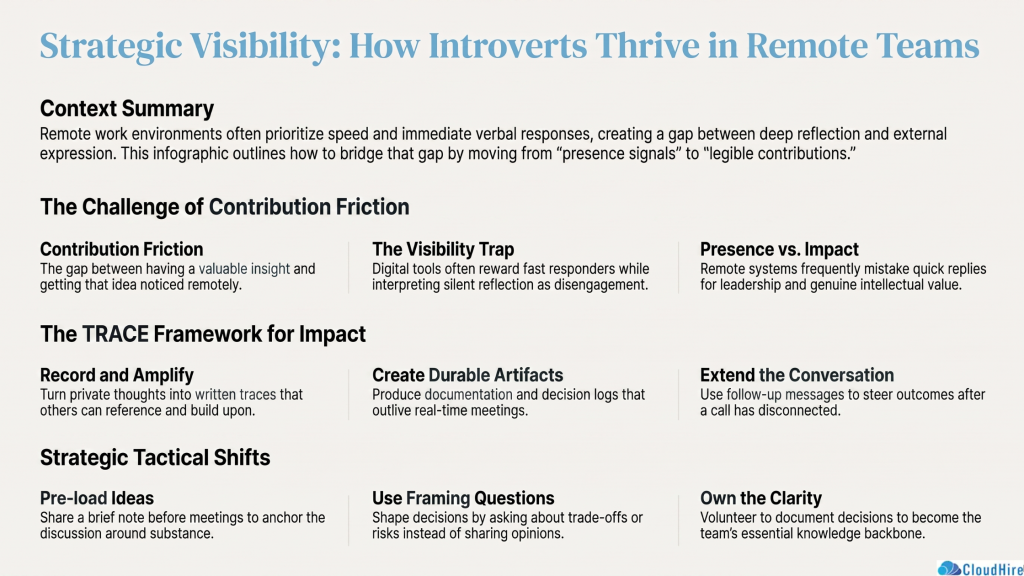Introverts Feel Invisible in Remote Work