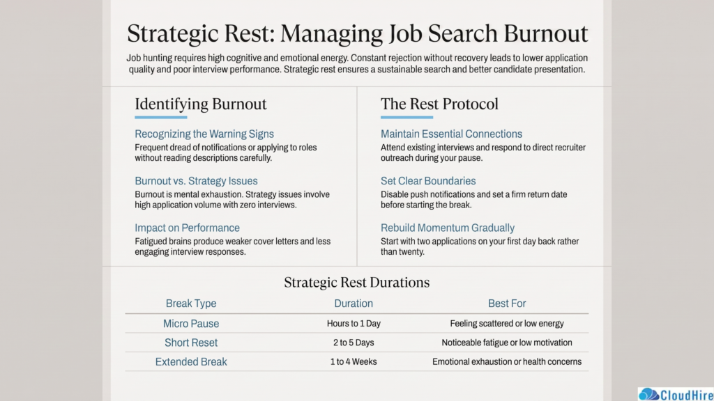 Take a Break From Job Searching try cloudhire