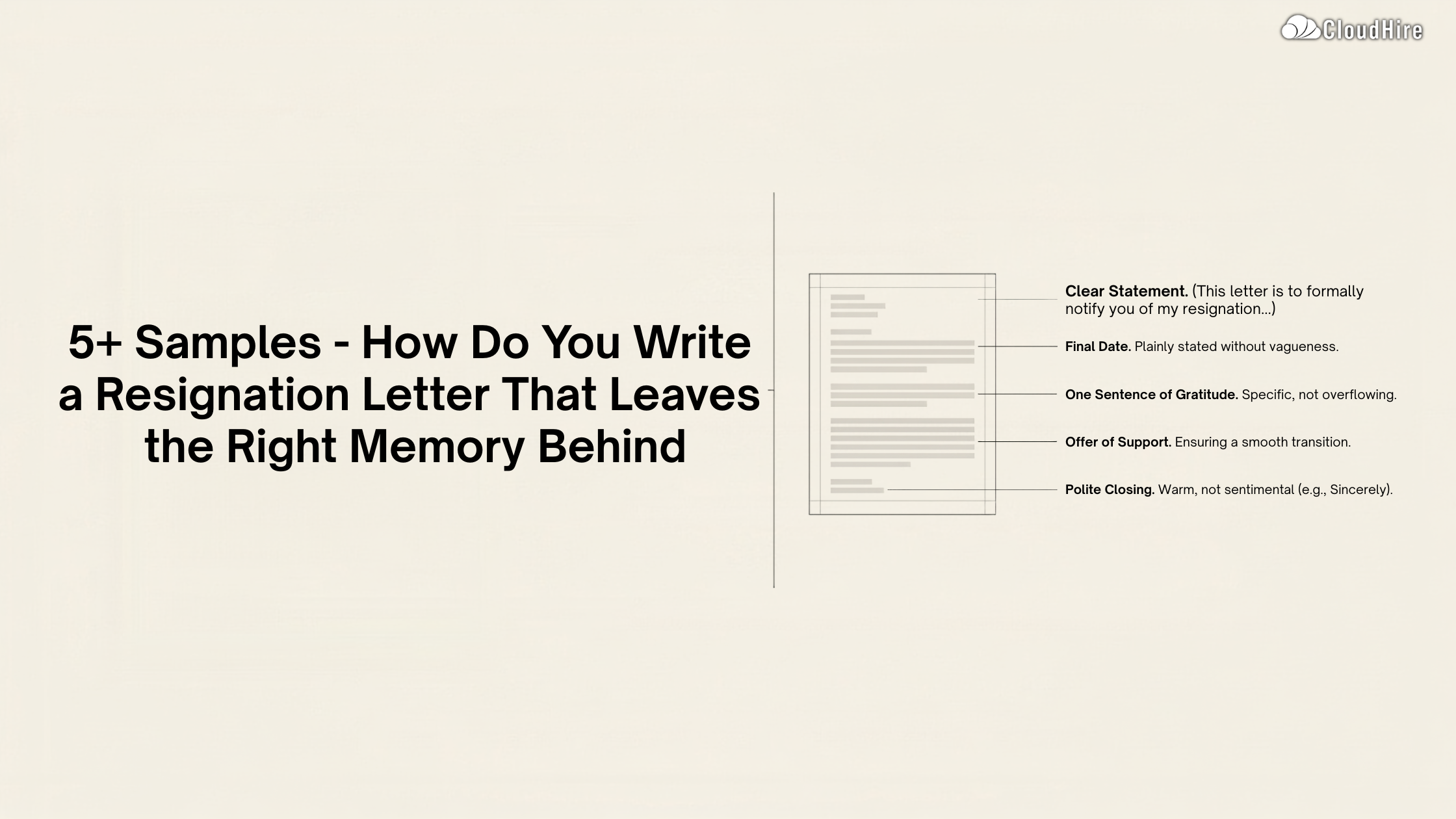5+ Samples - How Do You Write a Resignation Letter That Leaves the Right Memory Behind
