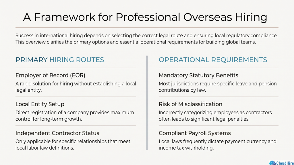 Hiring Overseas Employees
