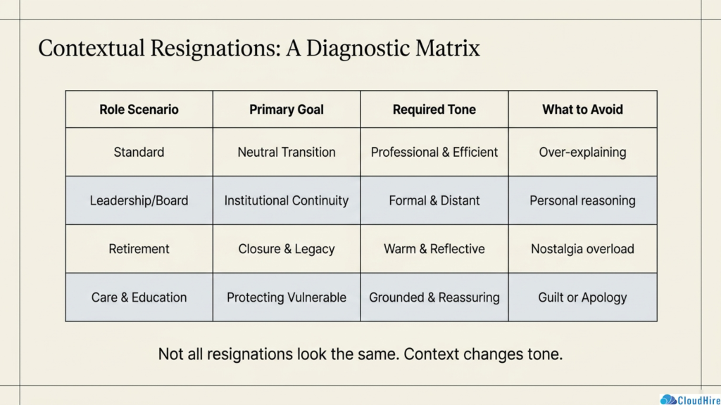 Write a Resignation Letter